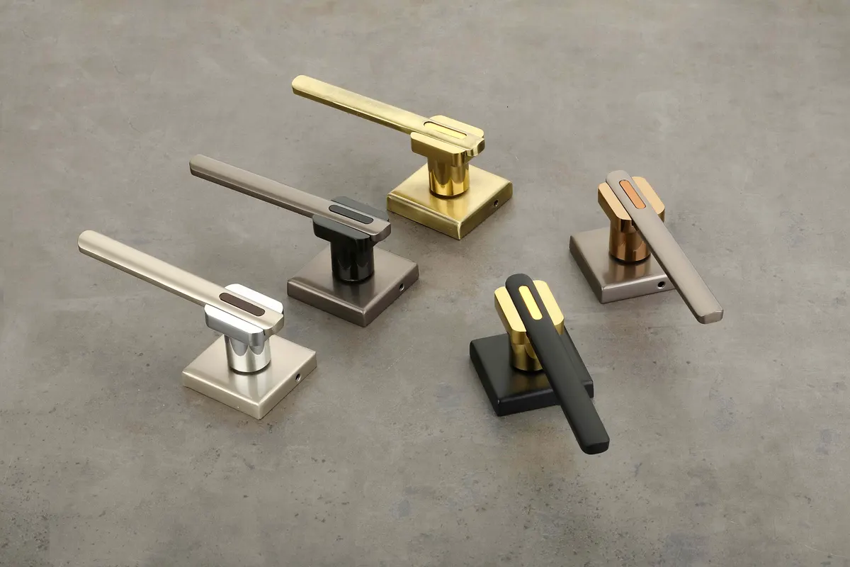 Inlay Square Rose Lever - SML-002